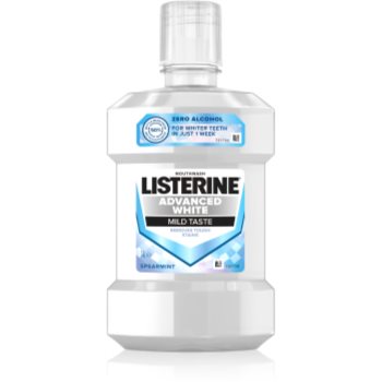 Listerine Advanced White Mild Taste apa de gura pentru albire - imagine 2